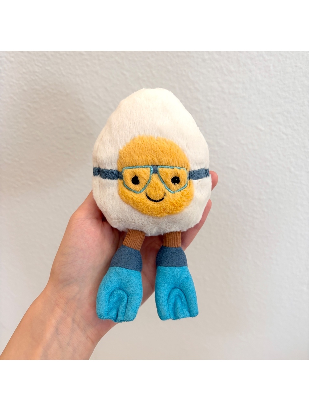 Jellycat Amuseable Boiled Egg Scuba Outfit - NWOT